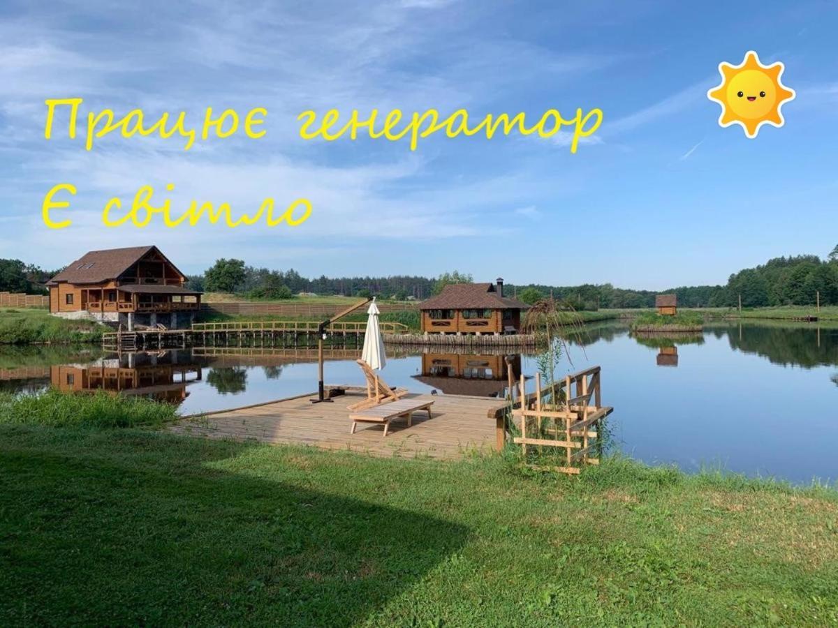 Guesthouse On The Lake With Bathhouse 70 Km From Kiev Makariv Exterior photo